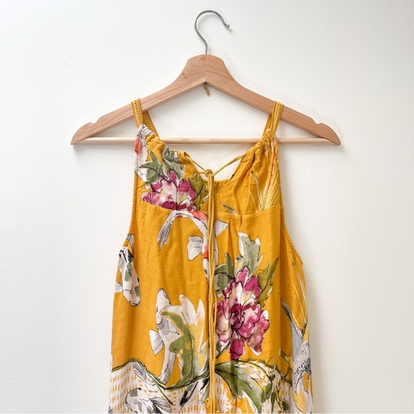 Anthropologie One September Paradiso Koi Maxi Dress - Picture 5 of 8